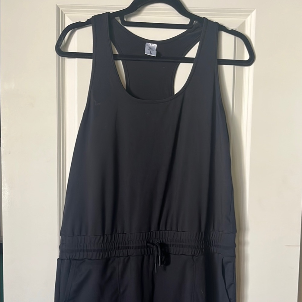 Senita Black Jumpsuit